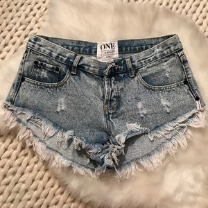 One Teaspoon Bonitas Shorts, Size 27